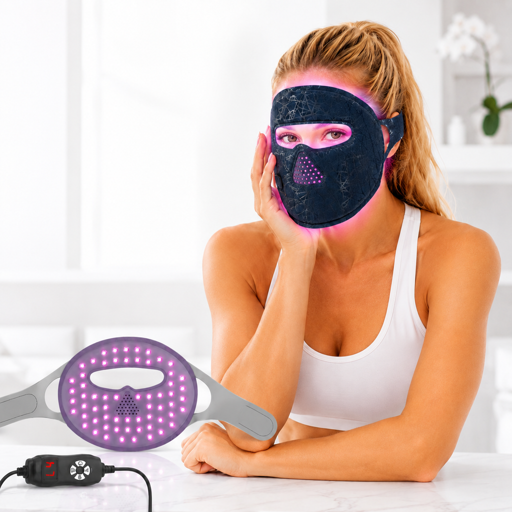 LED Red Light Therapy Face Mask,